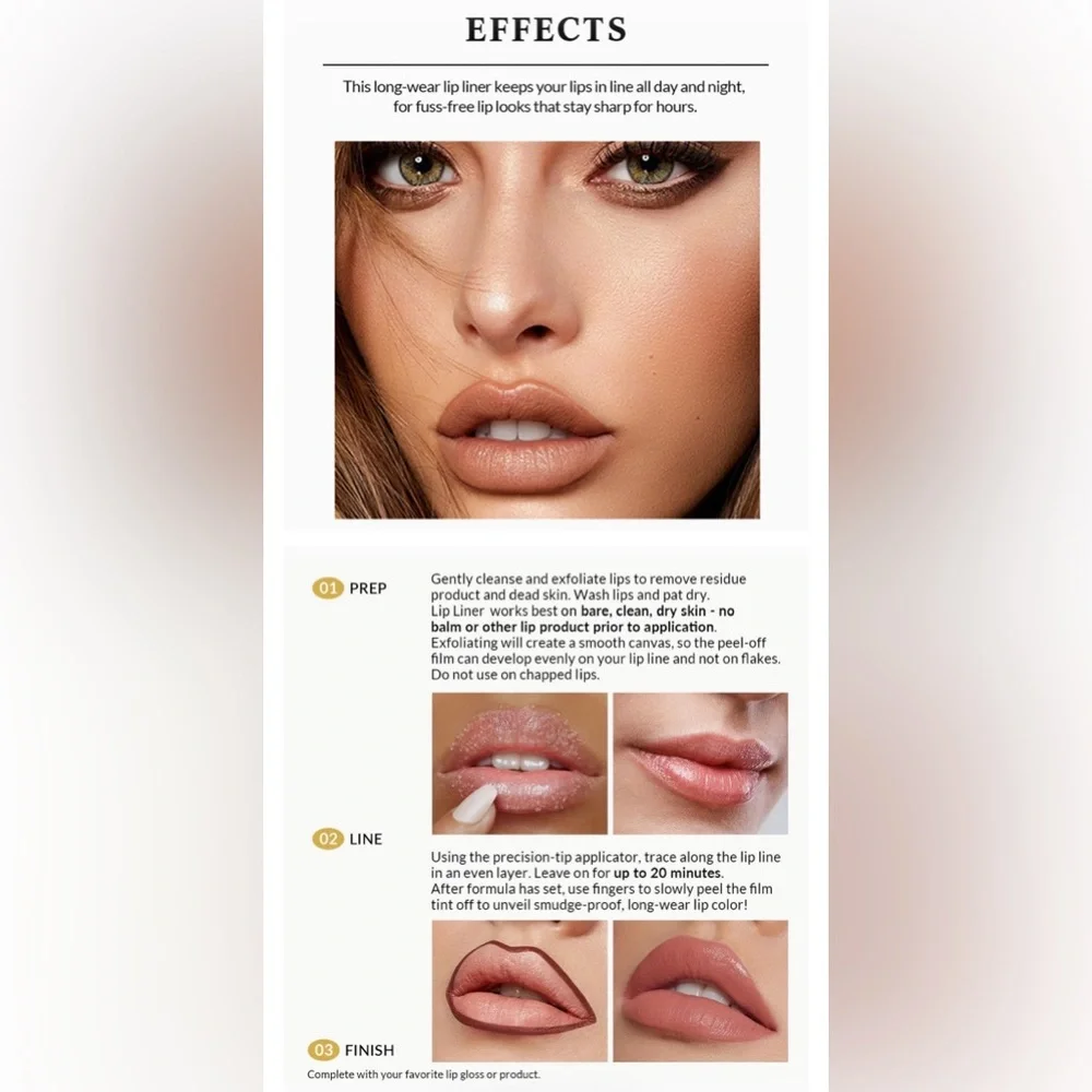 Peel-Off Lip Stain- Hot Pink Tint